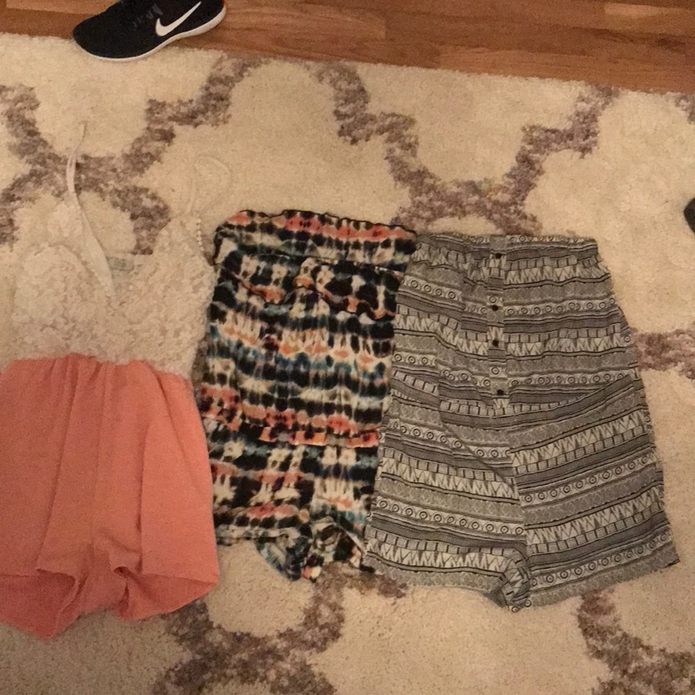 3 rompers!